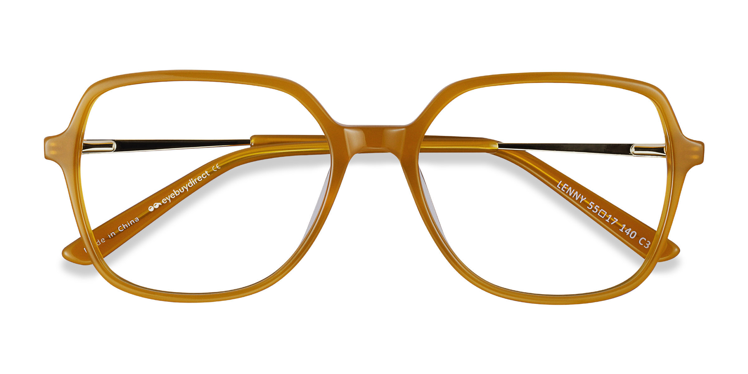 Unisex s squareAcetate, Metal Prescription eyeglasses - Eyebuydirect s Lenny