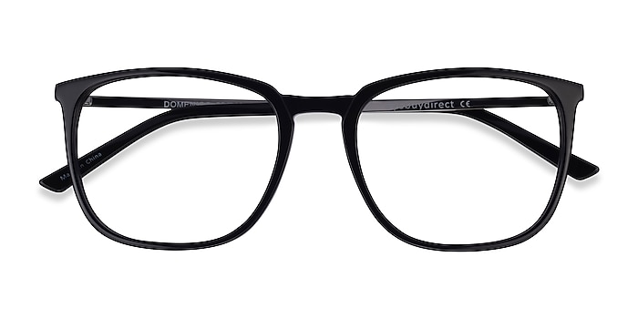 Black  Silver Domenico -  Acetate Eyeglasses