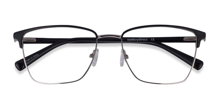 Black Silver Moore -  Acetate Eyeglasses