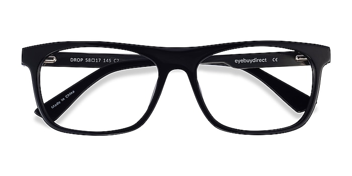 Black Drop -  Acetate Eyeglasses