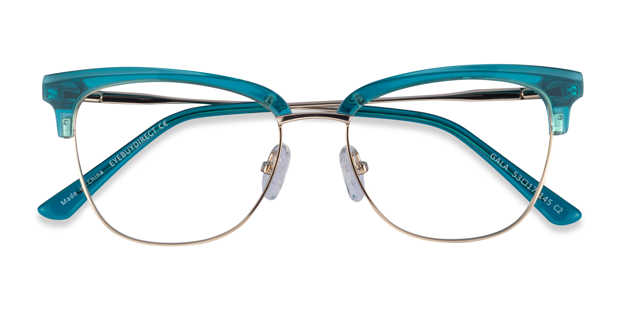 Female s browlineAcetate, Metal Prescription eyeglasses - Eyebuydirect s Gala