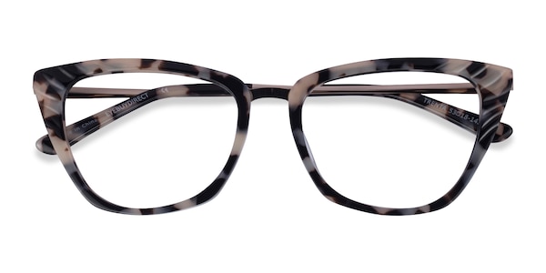 Trenta Cat Eye Ivory Tortoise Gold Glasses for Women | Eyebuydirect