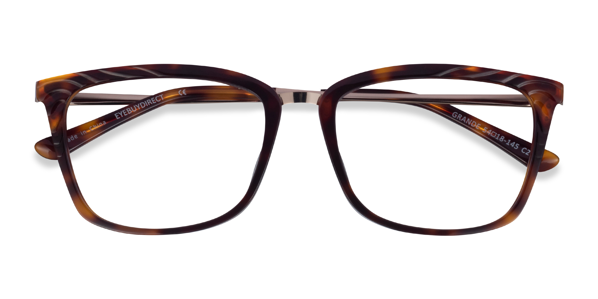 Unisex s rectangleAcetate,Metal Prescription eyeglasses - Eyebuydirect s Grande
