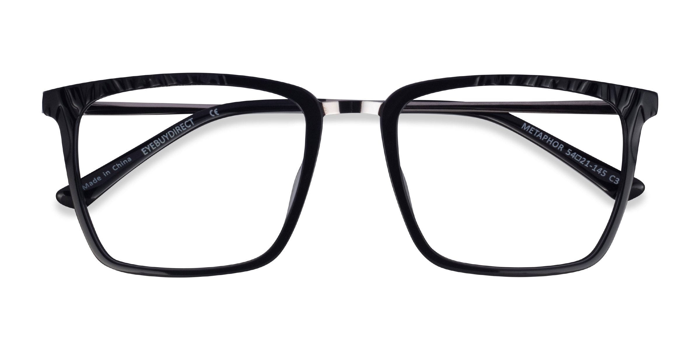 Male s squareAcetate,Metal Prescription eyeglasses - Eyebuydirect s Metaphor