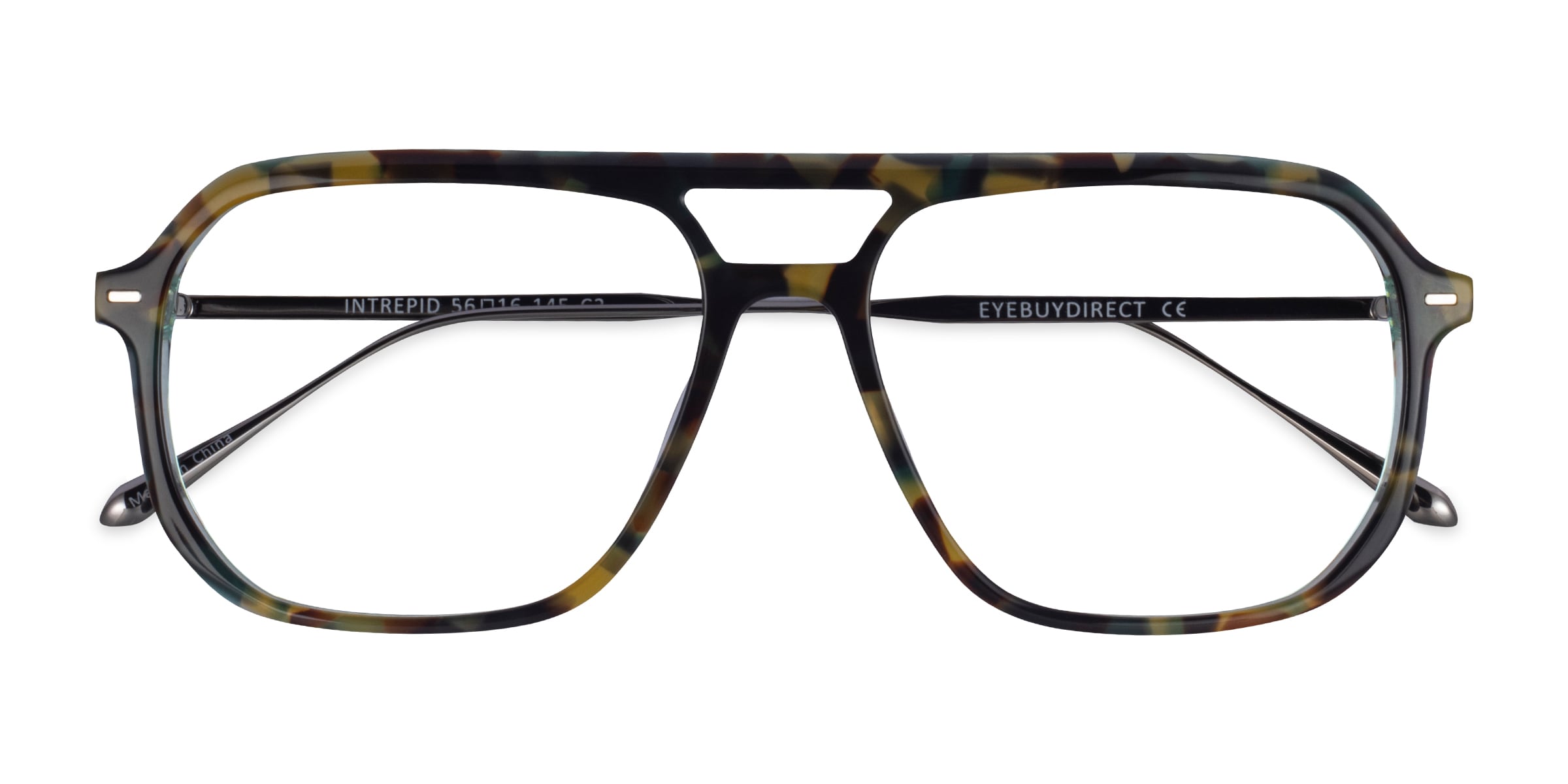 green and tortoise frames