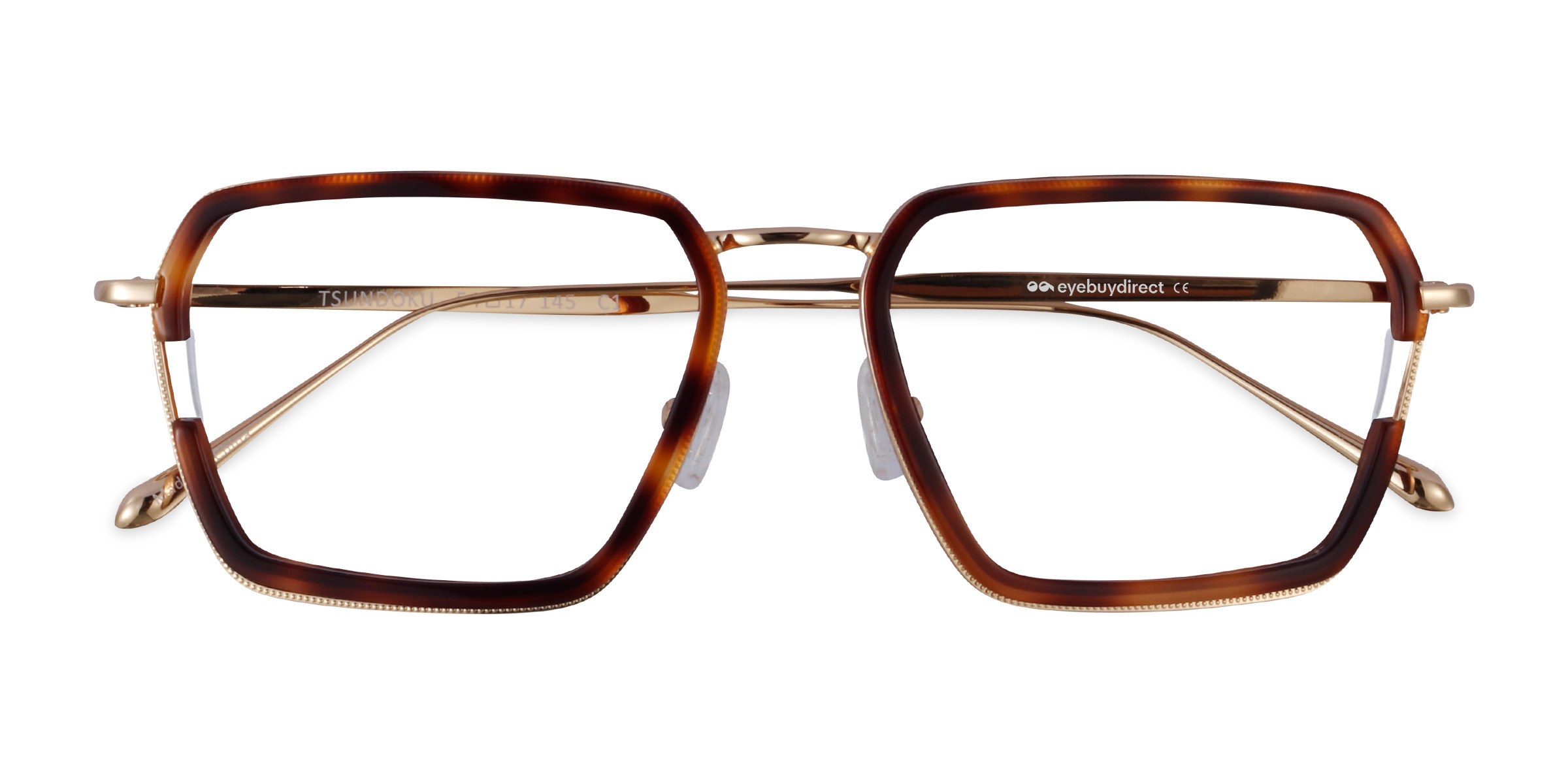 Male s rectangleAcetate,Metal Prescription eyeglasses - Eyebuydirect s Tsundoku