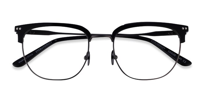 Black Gunmetal Cloudesley -  Acetate Eyeglasses