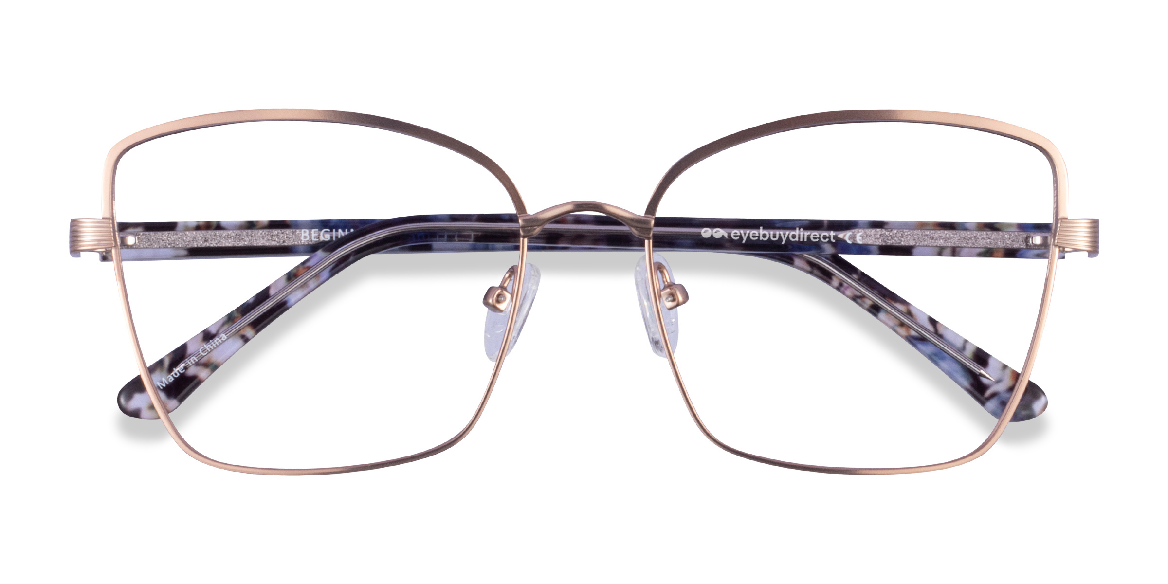 Female s hornAcetate,Metal Prescription eyeglasses - Eyebuydirect s Beginning