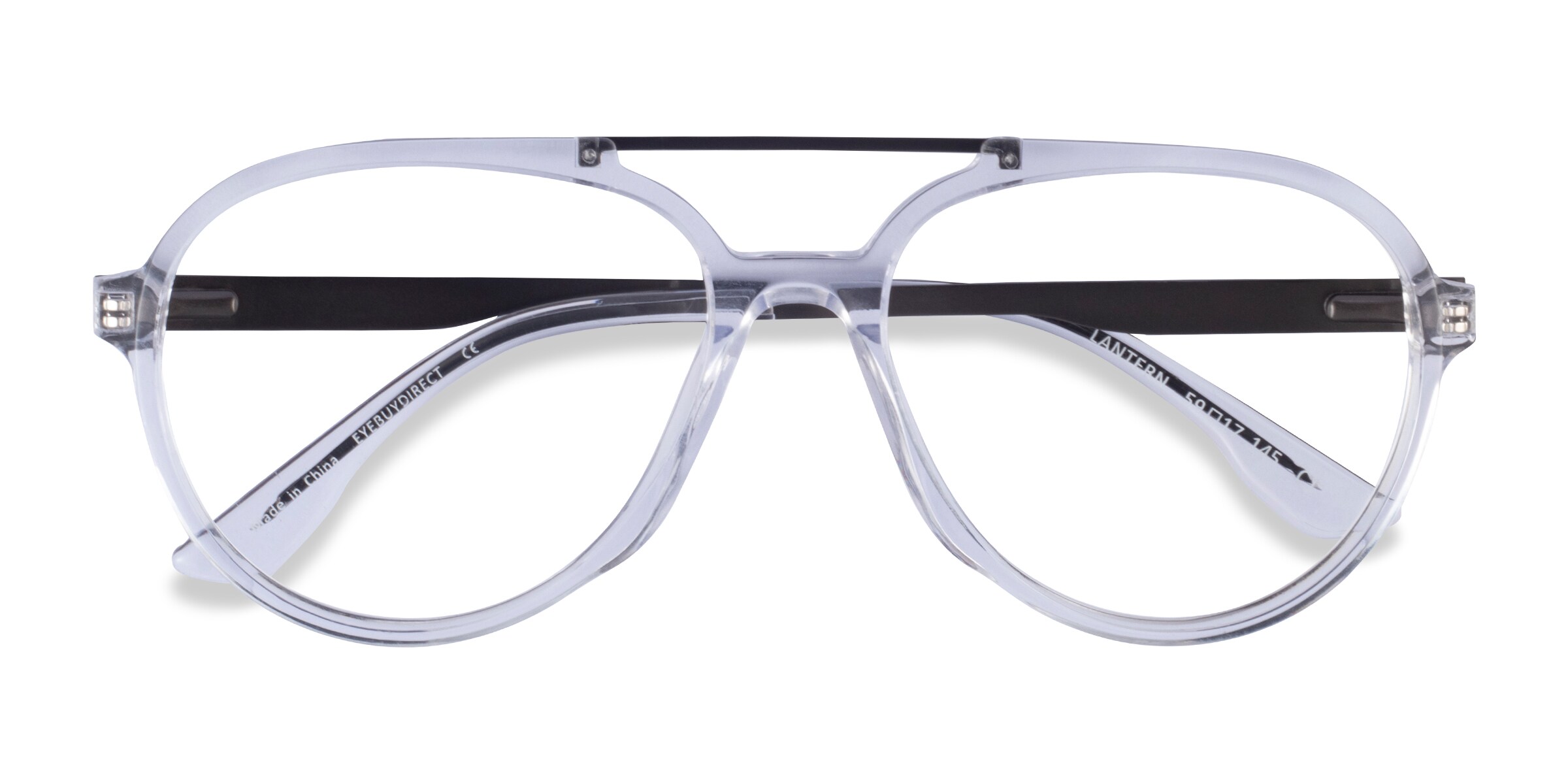 Lunette aviateur transparente homme new arrivals