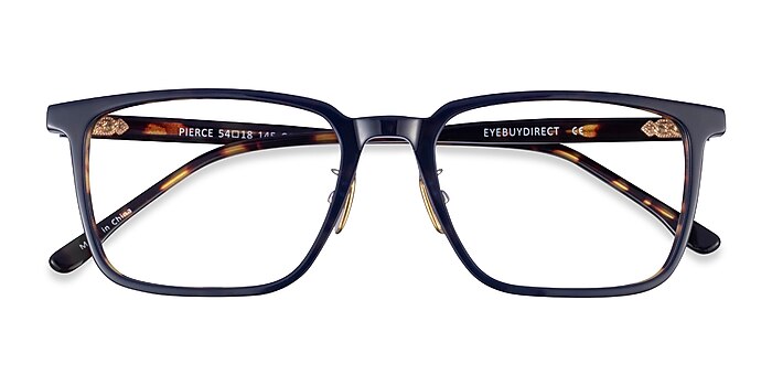 Blue Tortoise Pierce -  Acetate Eyeglasses