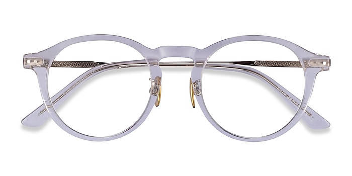 Clear Gold Tilly -  Acetate Eyeglasses