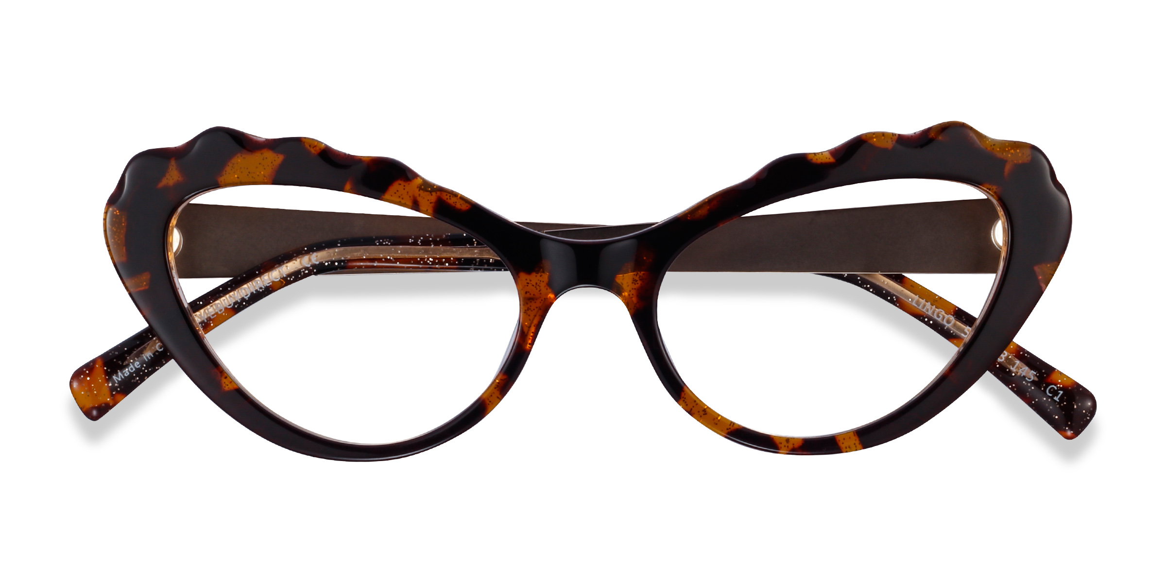 Female s hornAcetate,Metal Prescription eyeglasses - Eyebuydirect s Lingo