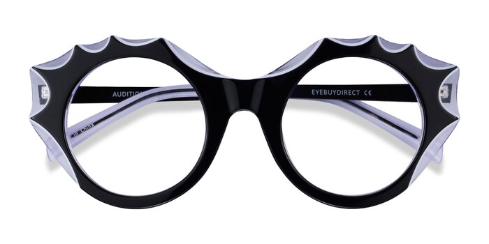 Black Clear Audition -  Acetate Eyeglasses