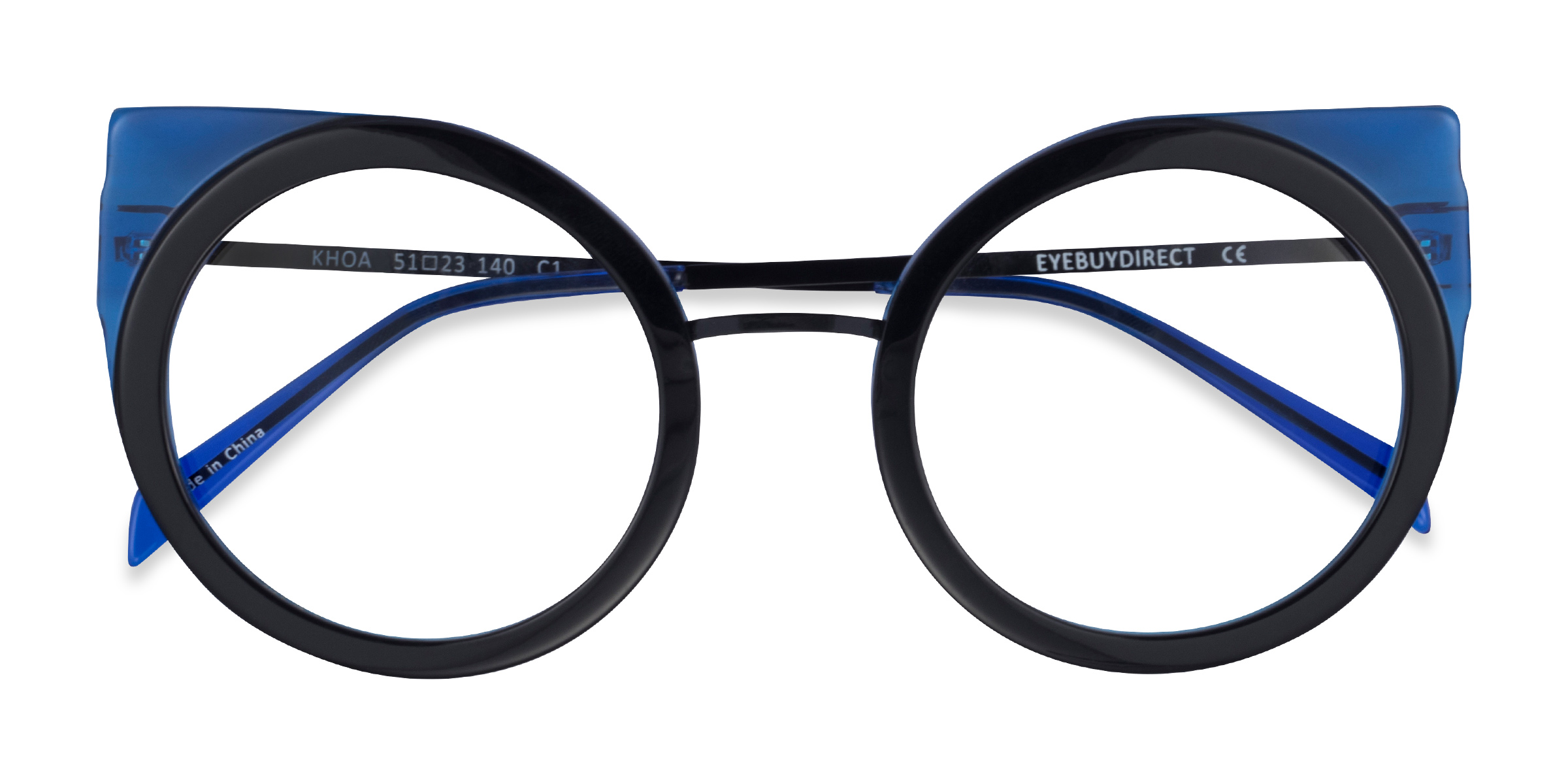Female s hornAcetate,Metal Prescription eyeglasses - Eyebuydirect s Khoa