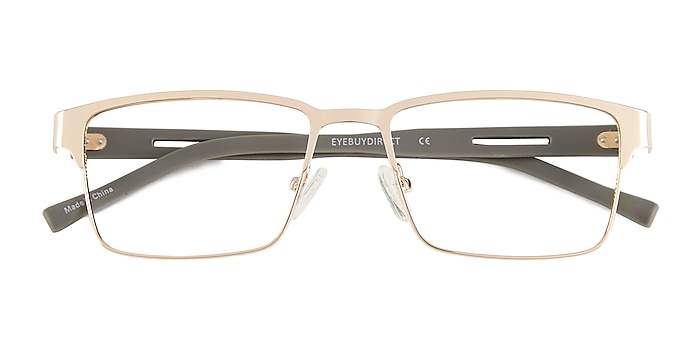 Gold Olive Victory -  Carbon Fiber Eyeglasses