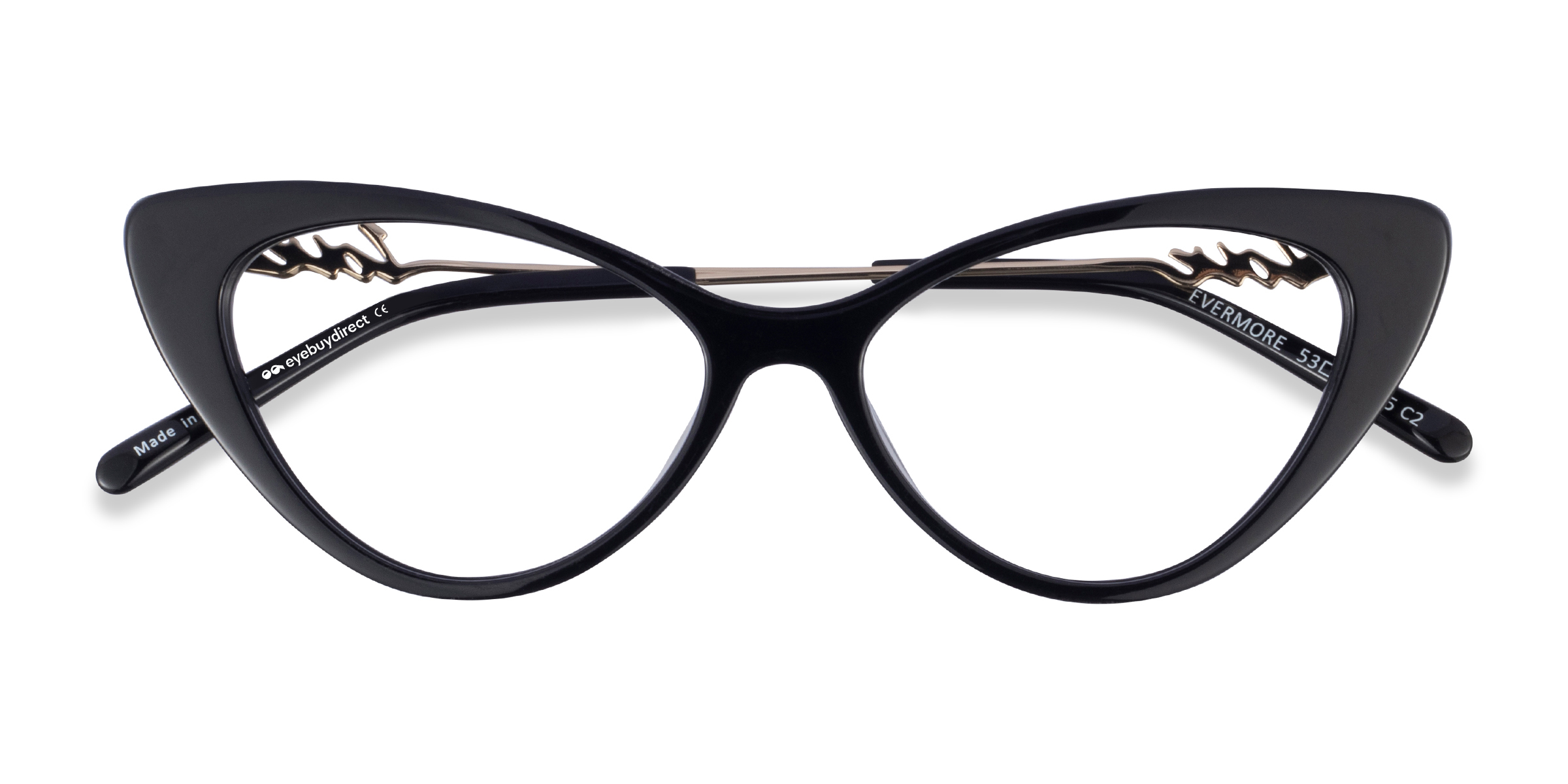 Female s hornAcetate,Metal Prescription eyeglasses - Eyebuydirect s Evermore