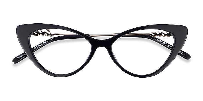 Black Evermore -  Acetate Eyeglasses