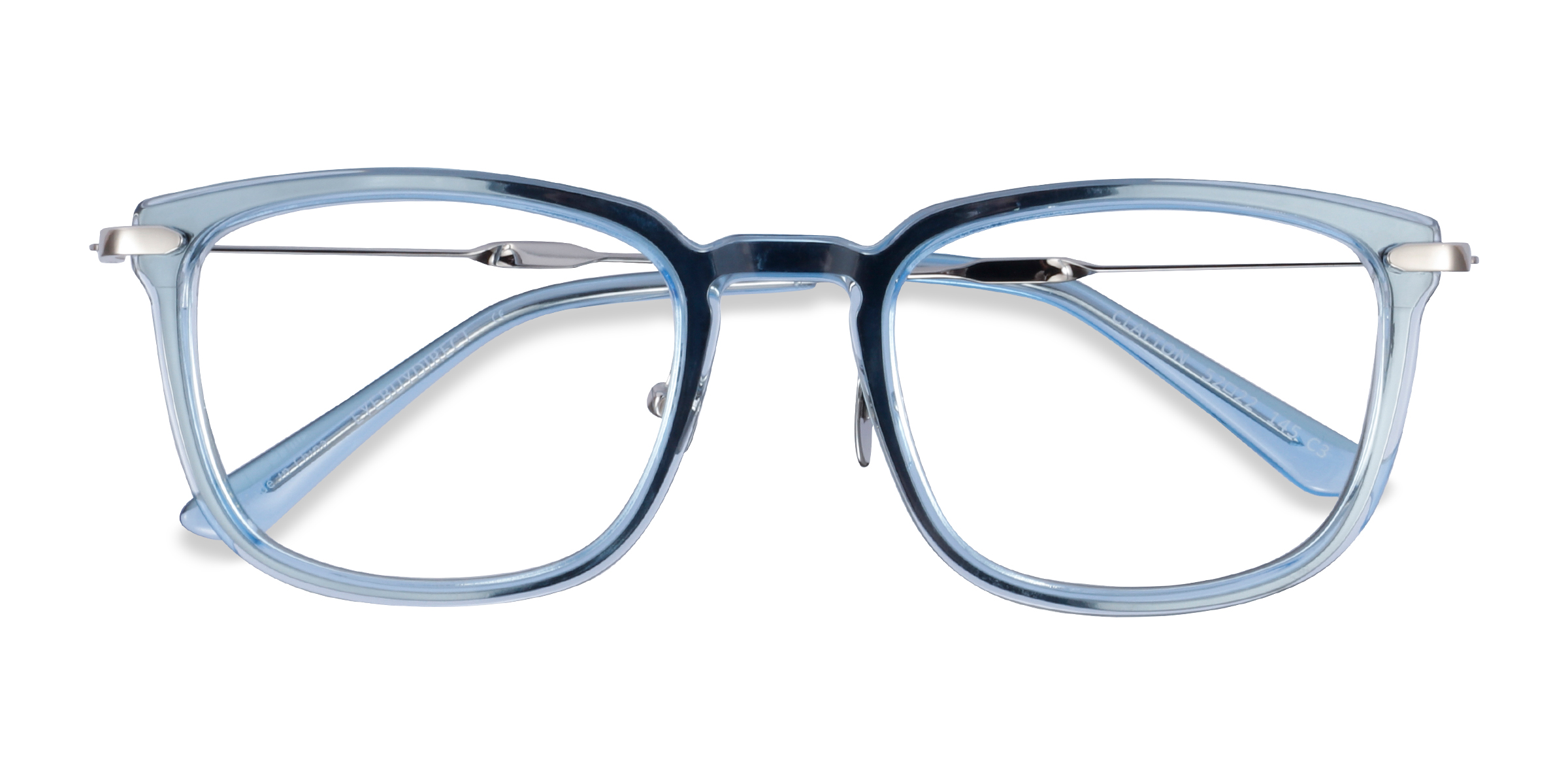 Unisex s rectangleAcetate,Metal Prescription eyeglasses - Eyebuydirect s Clayton