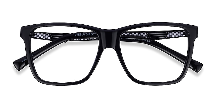 Black Landmark -  Acetate Eyeglasses