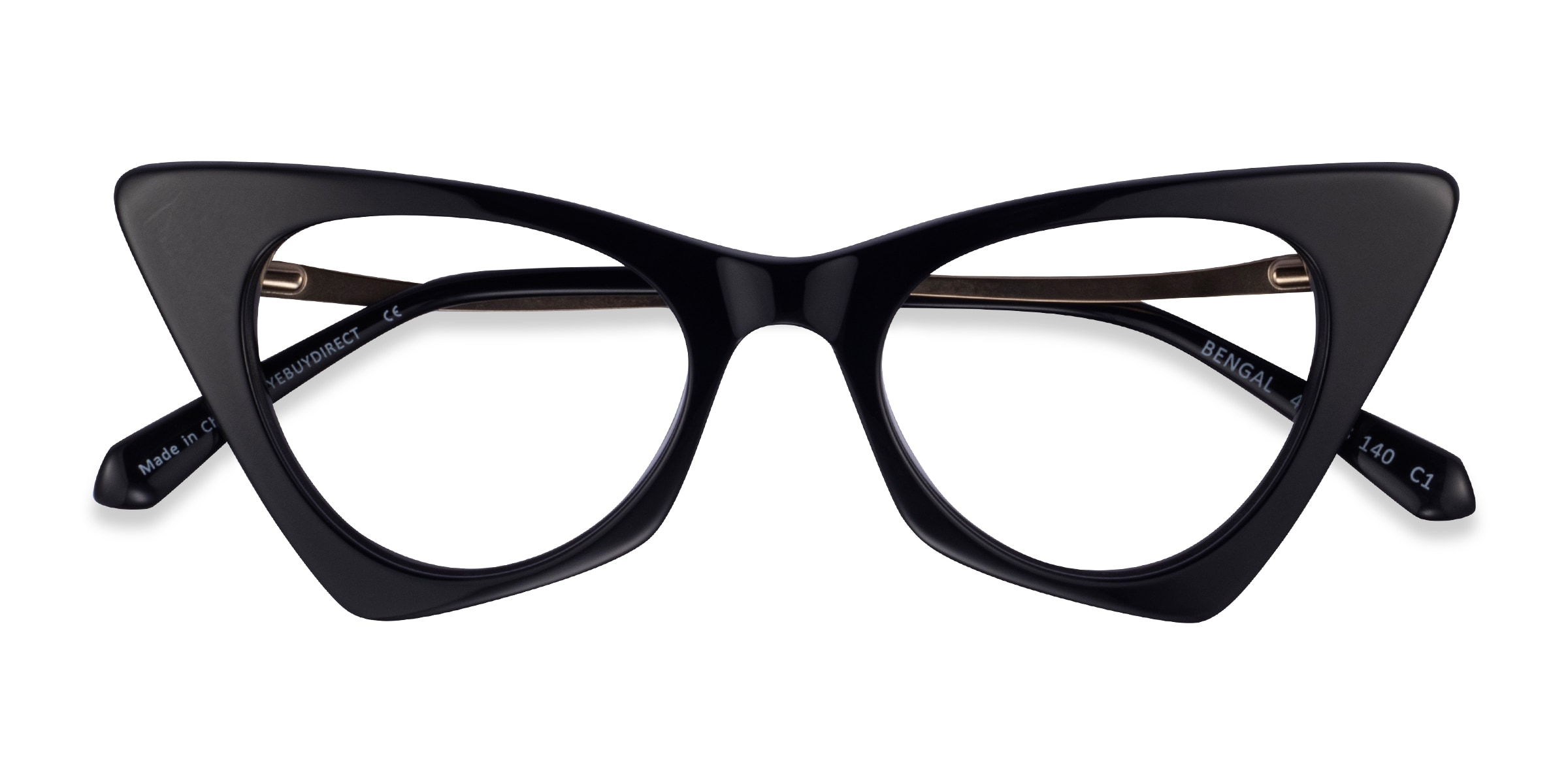Lunettes De Vue Guess GU 2308 - Monture œil De Chat Marron écailles - 53 Mm
