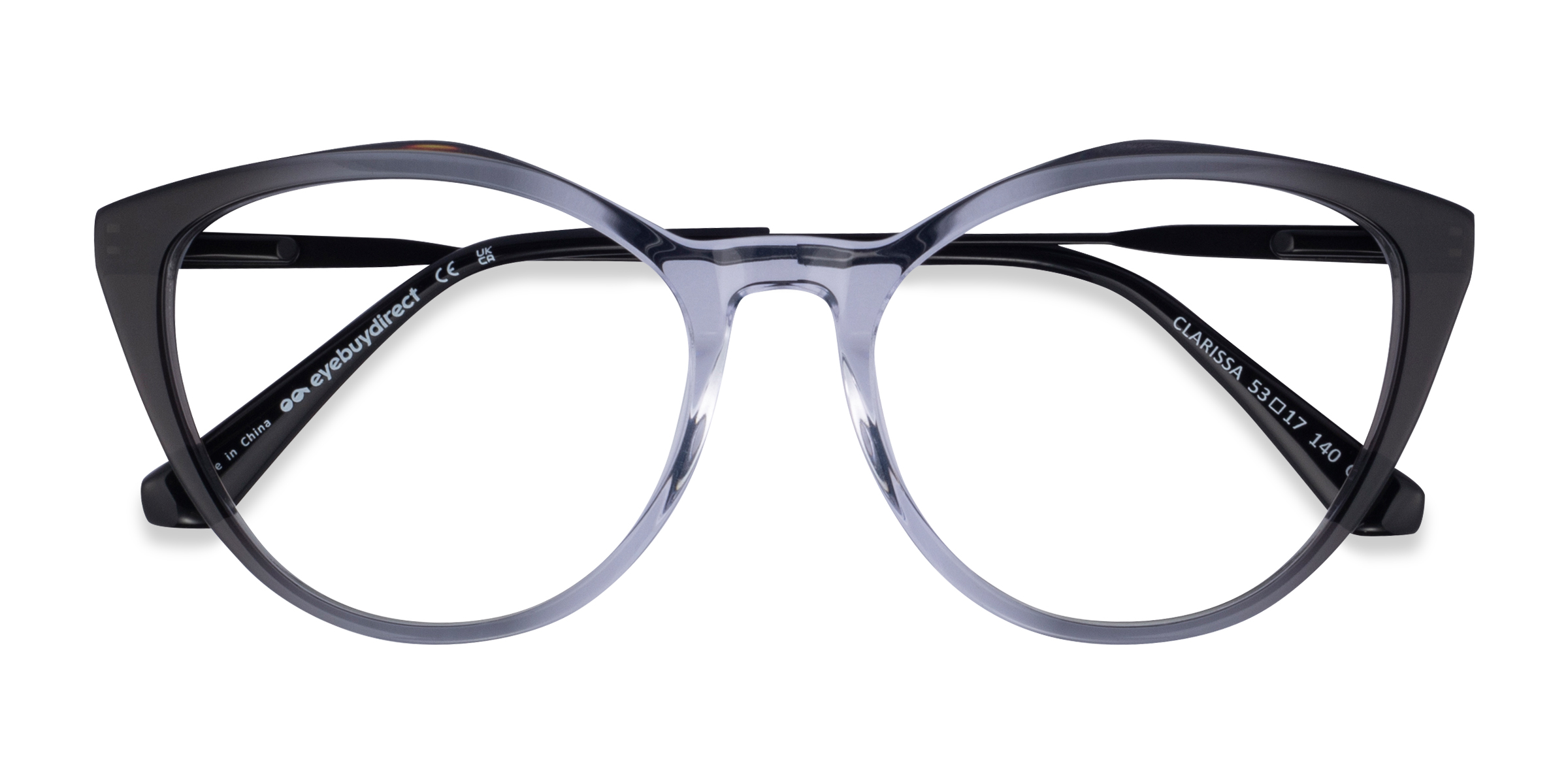 Female s hornAcetate Prescription eyeglasses - Eyebuydirect s Clarissa