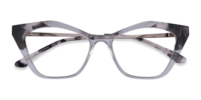 Ivory Tortoise Clear Tiffany -  Acetate Eyeglasses