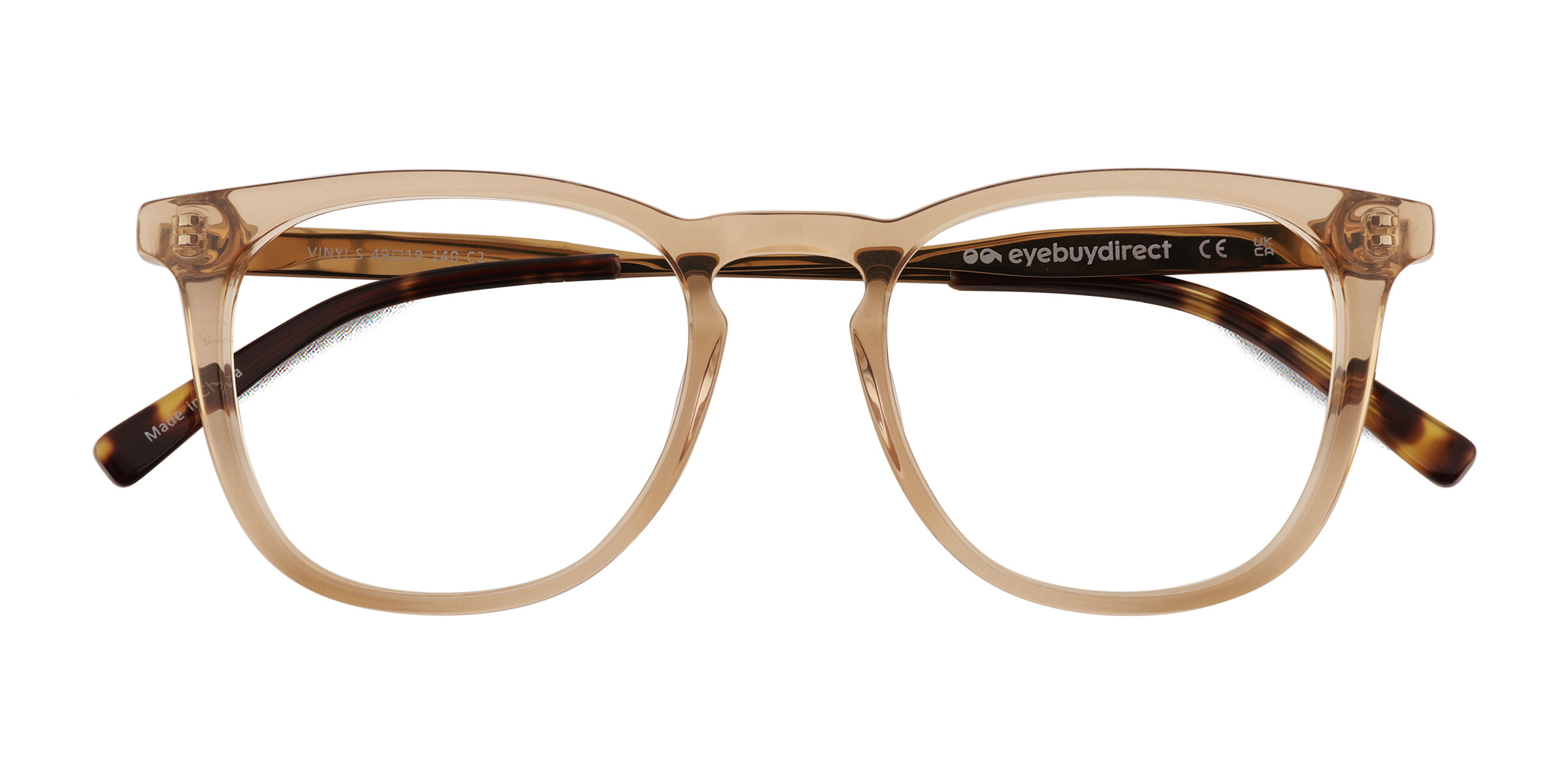 Unisex s squareAcetate,Metal Prescription eyeglasses - Eyebuydirect s Vinyl