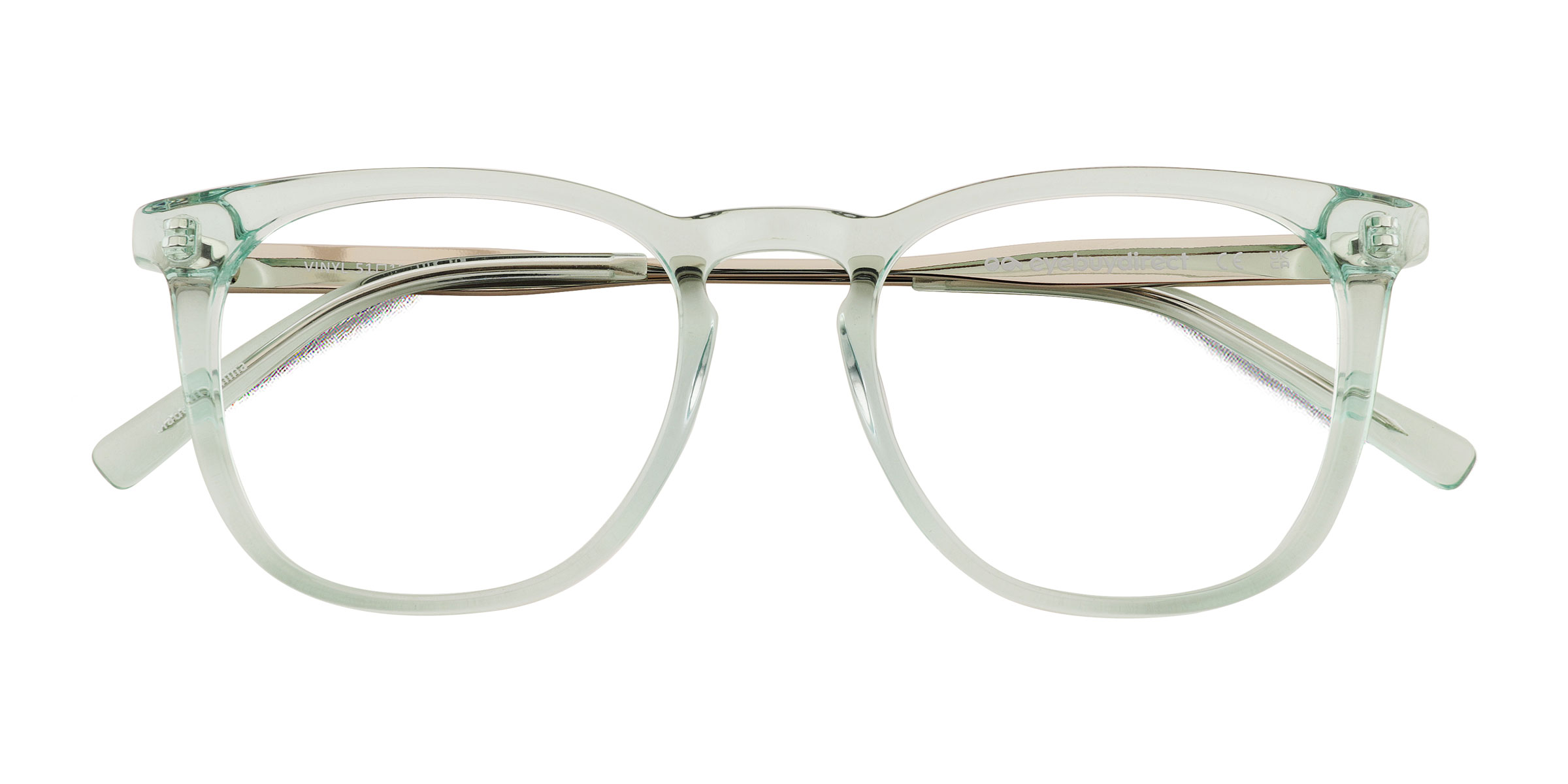 Unisex s squareAcetate,Metal Prescription eyeglasses - Eyebuydirect s Vinyl