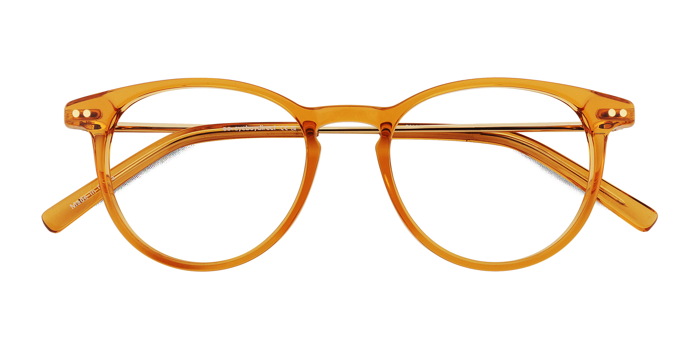 Unisex s roundAcetate,Metal Prescription eyeglasses - Eyebuydirect s Snap