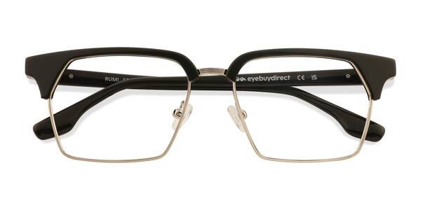 Black Rumi -  Acetate Eyeglasses