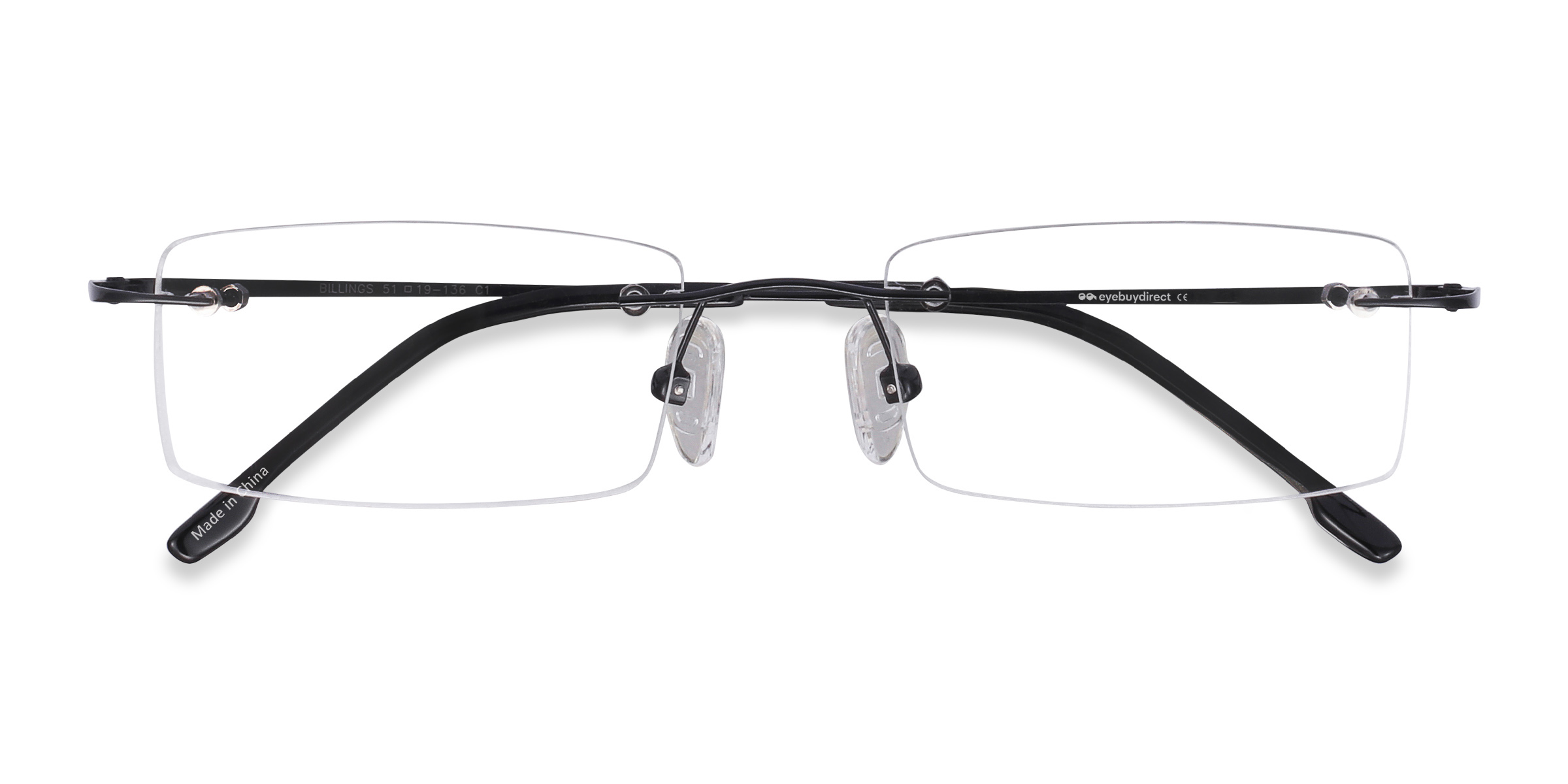 Unisex s rectangleMetal Prescription eyeglasses - Eyebuydirect s Billings