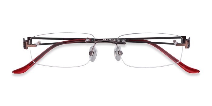 Brown Ottawa -  Lightweight Metal Eyeglasses