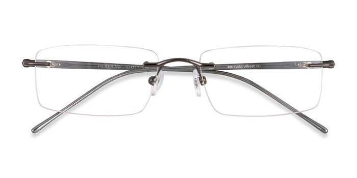Gunmetal Pickering -  Lightweight Metal Eyeglasses