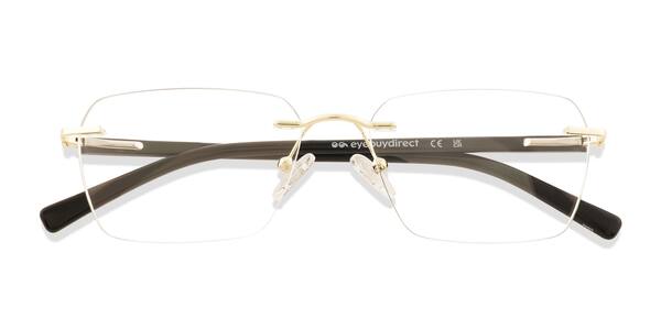 Gold Greystone -  Acetate Eyeglasses