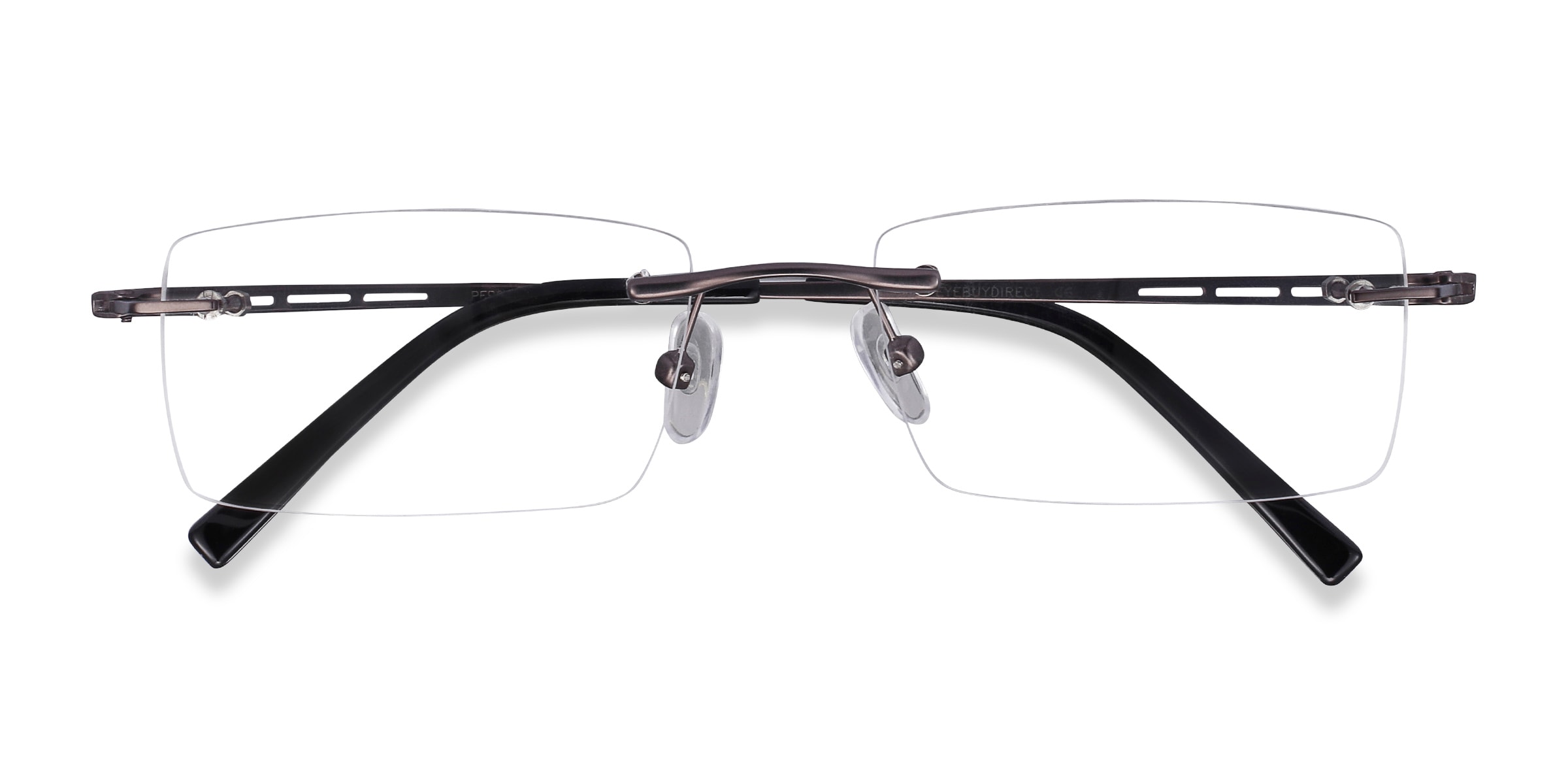 Percy Rectangulaire Or pale Monture Lunettes de vue Eyebuydirect France