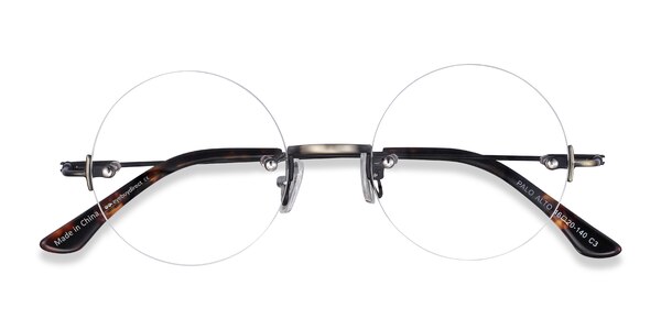 Palo Alto Round Bronze Rimless Eyeglasses | Eyebuydirect