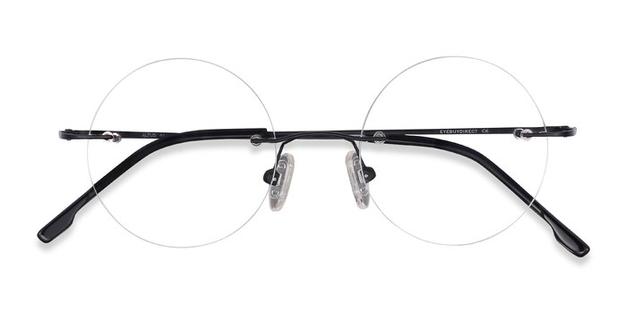 Black Altus -  Lightweight Metal Eyeglasses