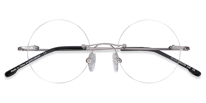 Silver Altus -  Vintage Metal Eyeglasses