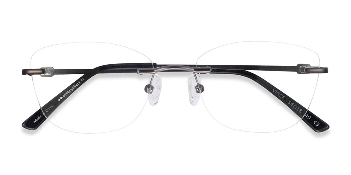 Gunmetal Vince -  Lightweight Metal Eyeglasses
