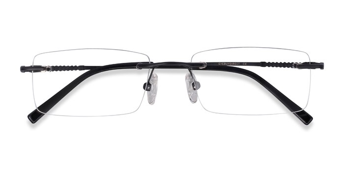 Black Earl -  Metal Eyeglasses