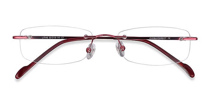 Cinnamon Red Lithe -  Lightweight Metal Eyeglasses