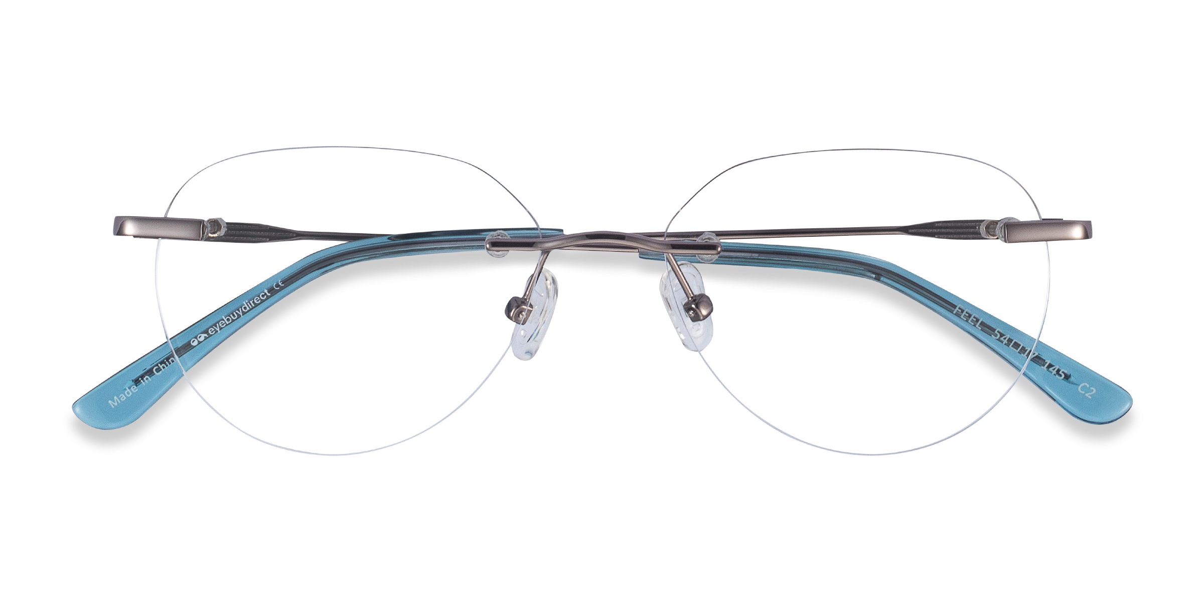 Unisex s ovalMetal Prescription eyeglasses - Eyebuydirect s Feel