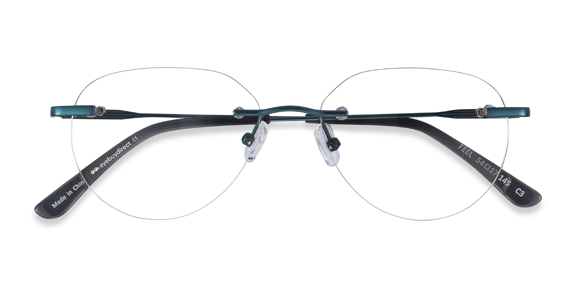 Unisex s ovalMetal Prescription eyeglasses - Eyebuydirect s Feel