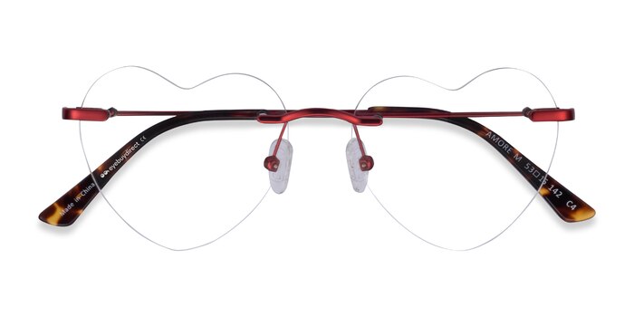Red Amore -  Metal Eyeglasses