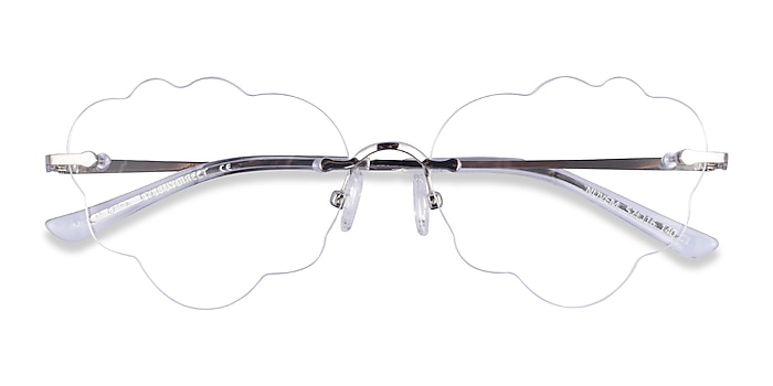 Silver Nuvem -  Metal Eyeglasses