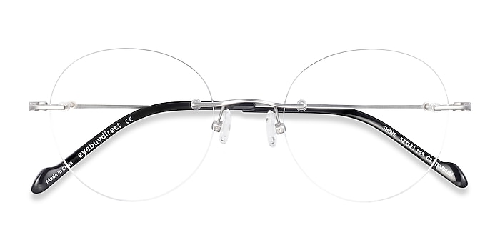 Silver Shine -  Lightweight Titanium Eyeglasses