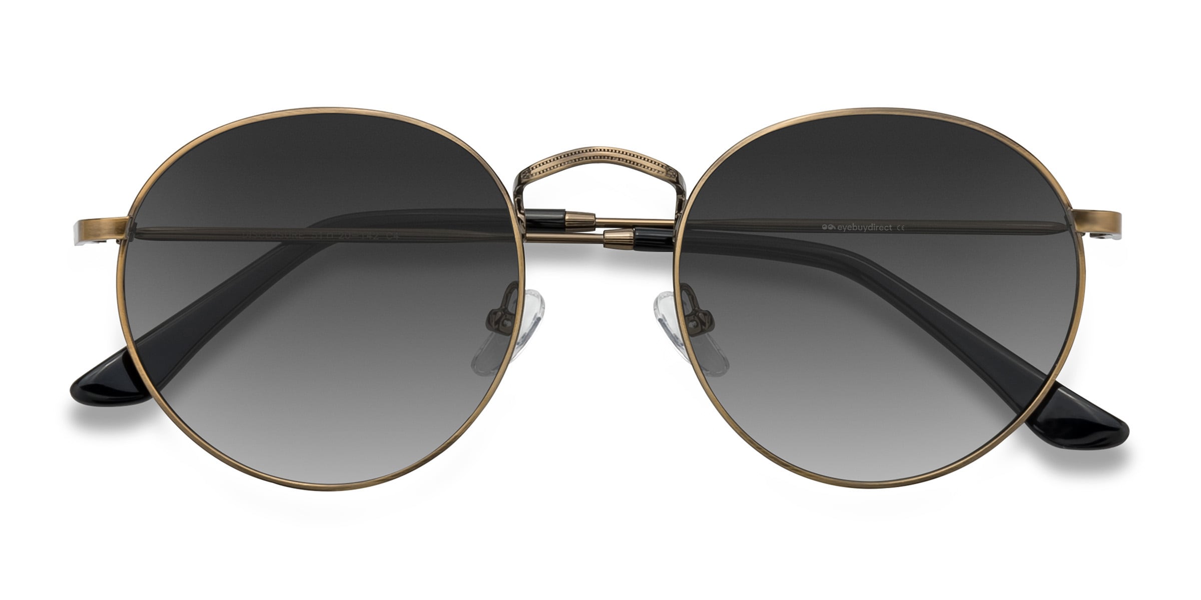 Round Sunglasses with Black Injected Frame - Luxury Sunglasses – Montblanc®  US