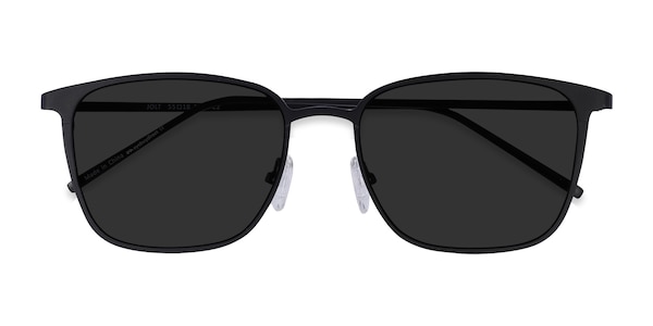 Jolt - Rectangle Black Frame Sunglasses For Men | Eyebuydirect
