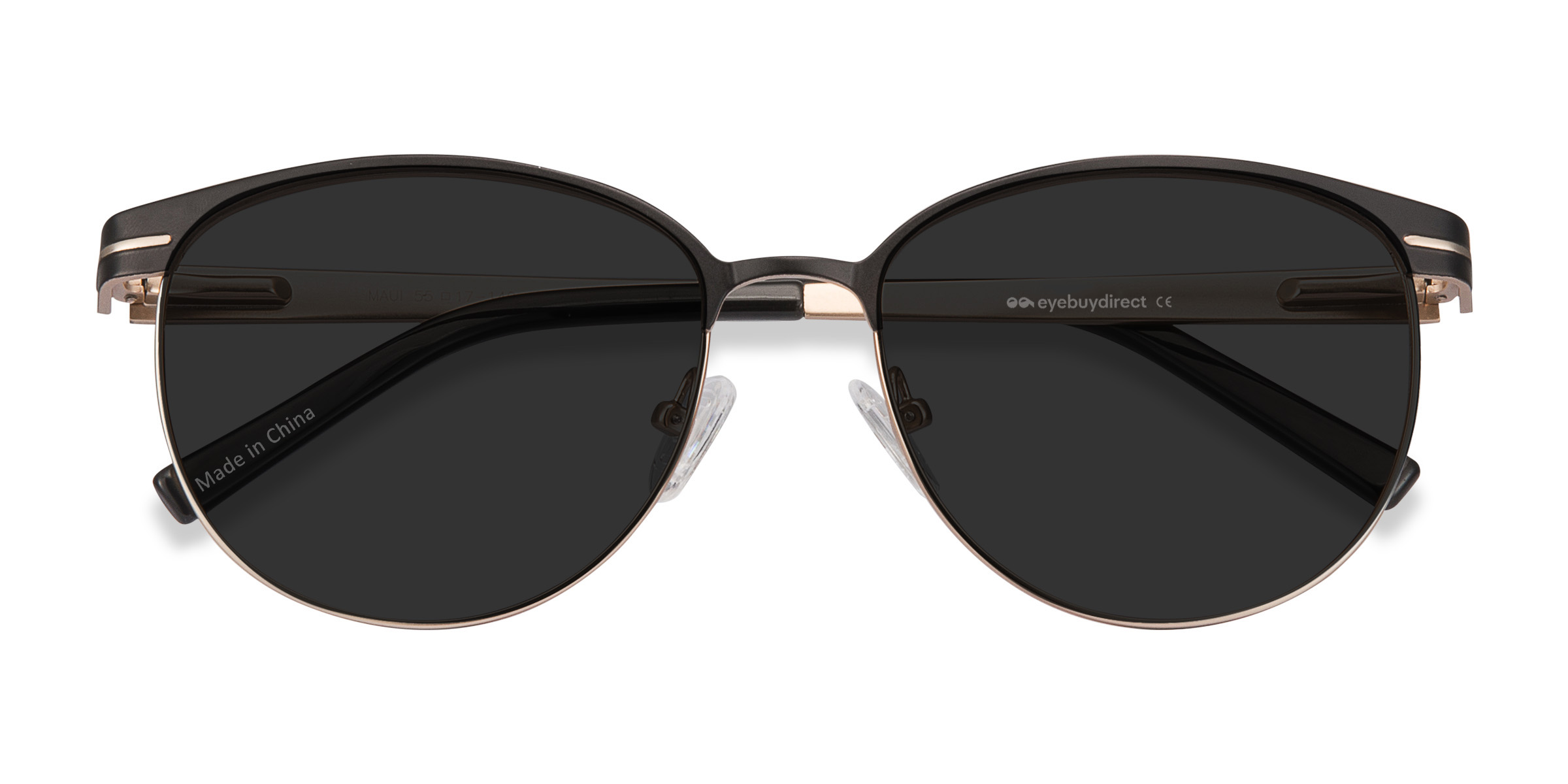 Unisex s browline,roundMetal Prescription sunglasses - Eyebuydirect s Maui