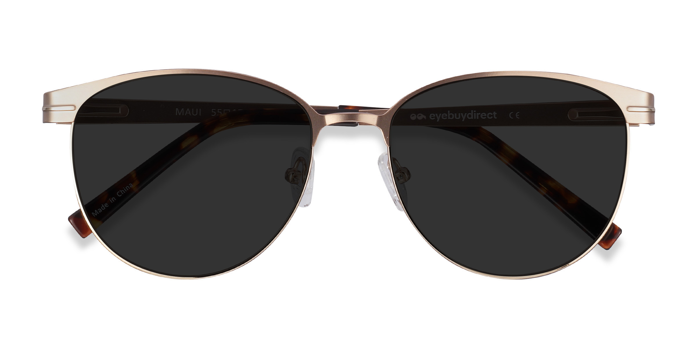 Unisex s browline,roundMetal Prescription sunglasses - Eyebuydirect s Maui